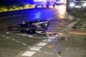 VU Krad Klein Traktor Koeln Hahnwald Bonner Landstr Unter den Birken P102